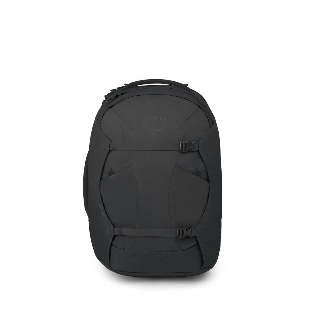 Osprey Farpoint 40L Men's Travel Backpack - Carry On Bag with Laptop Sleeve and Toiletry Pocket, Black