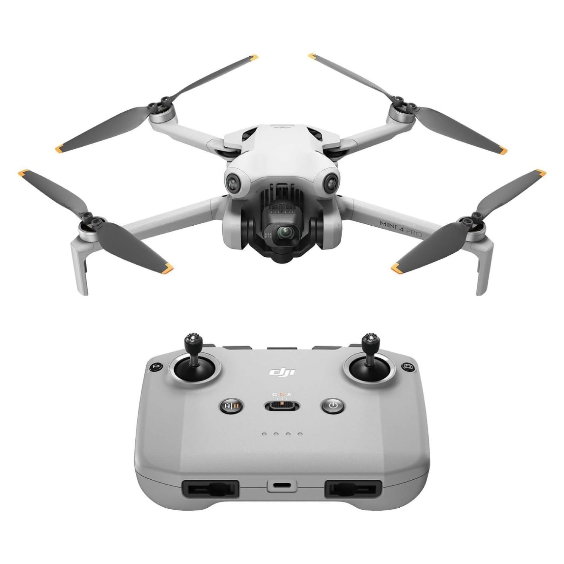 DJI Mini 4 Pro (DJI RC 2), Drones with Camera for Adults 4K, Under 0.549 lbs/249 g, 34 Mins Flight Time, 20km Max Video Transmission Distance, Omnidirectional Vision Sensing, Mini Drone for Beginners