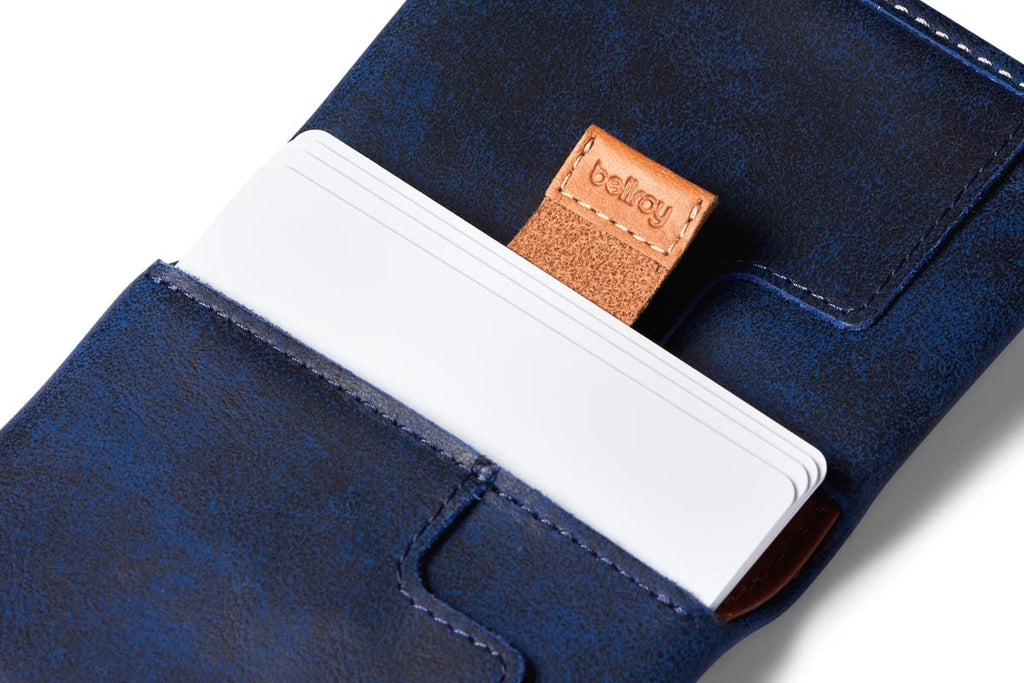 Bellroy Slim Sleeve, slim leather wallet (Max. 8 cards and bills)