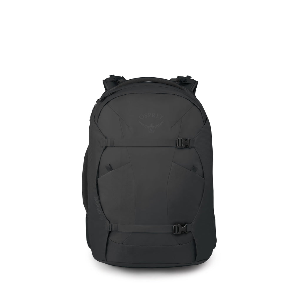 Osprey Farpoint 40L Men's Travel Backpack - Carry On Bag with Laptop Sleeve and Toiletry Pocket, Black