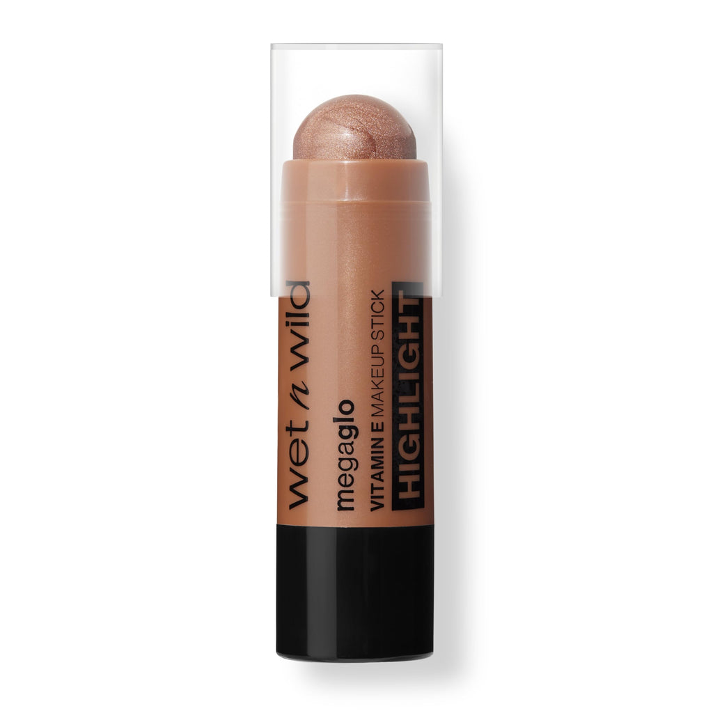 wet n wild MegaGlo Makeup Stick, Buildable Color, Versatile Use, Cruelty-Free & Vegan - When the Nude Strikes