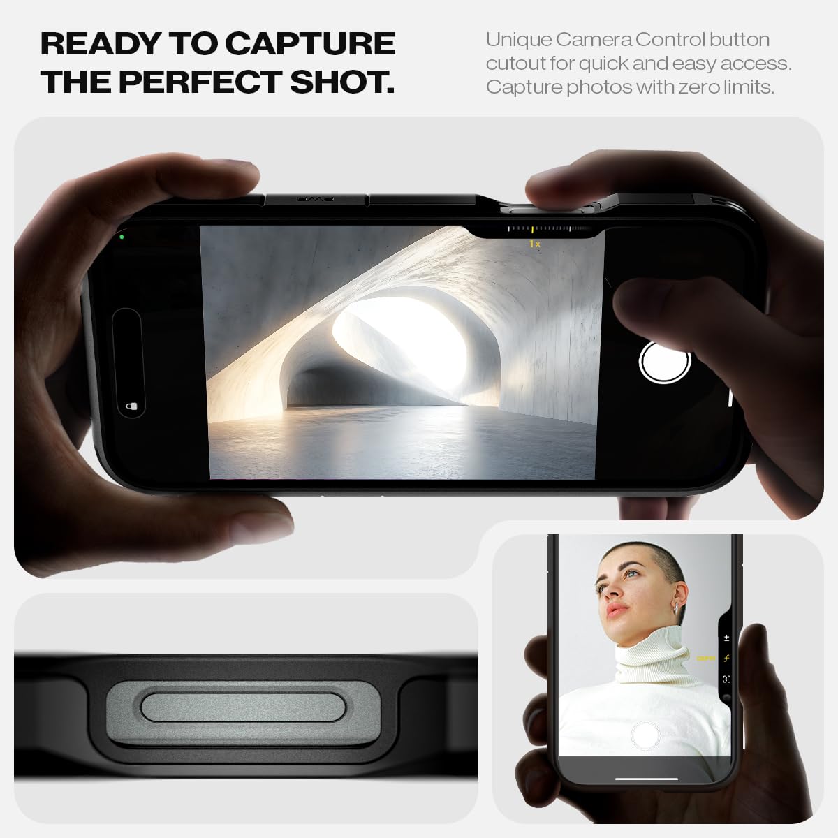Spigen Tough Armor MagFit Designed for iPhone 15 Case (2023) [Kickstand] [Military-Grade Protection] Compatible with MagSafe - Black