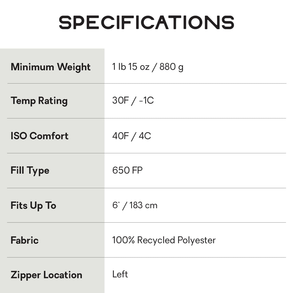 NEMO Equipment Disco Men's & Women's Endless Promise Down Sleeping Bag