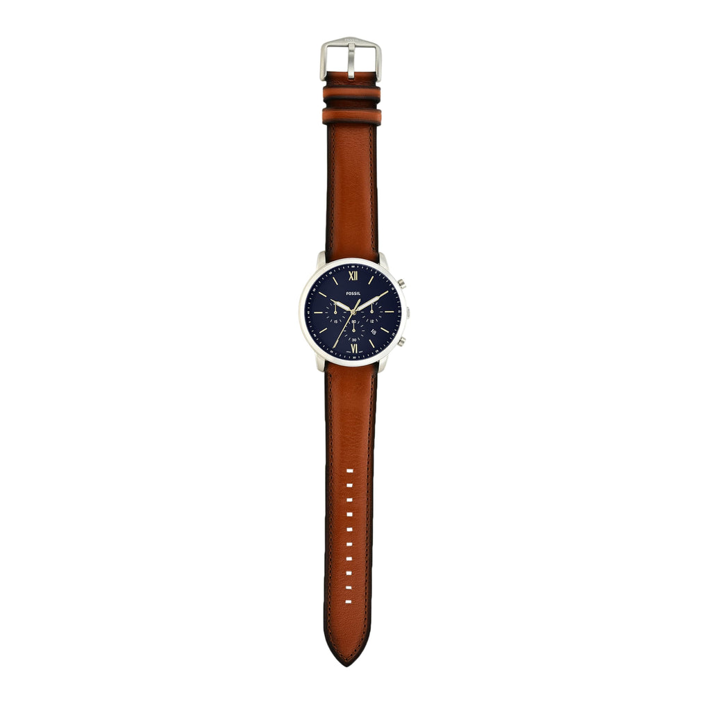 Fossil Men's Watch, Neutra Quartz Stainless Steel Chronograph Watch for Men