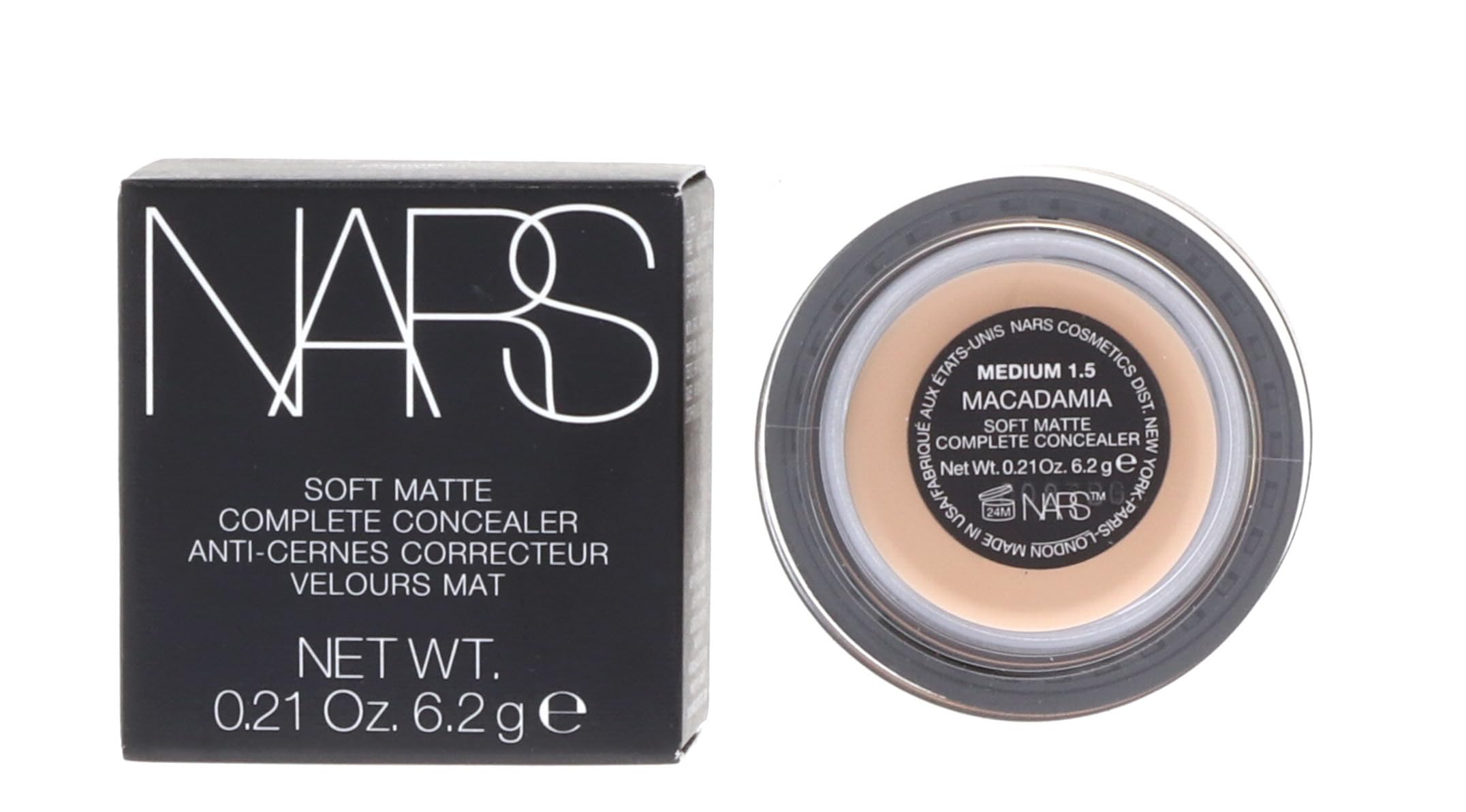 NARS Soft Matte Concealer Custard 6.2g/0.21 oz,Natural