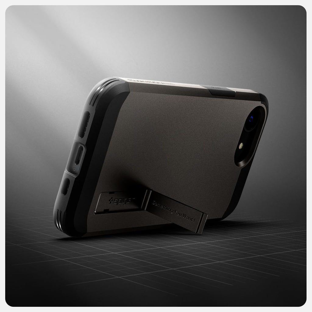 Spigen Tough Armor MagFit Designed for iPhone 15 Case (2023) [Kickstand] [Military-Grade Protection] Compatible with MagSafe - Black