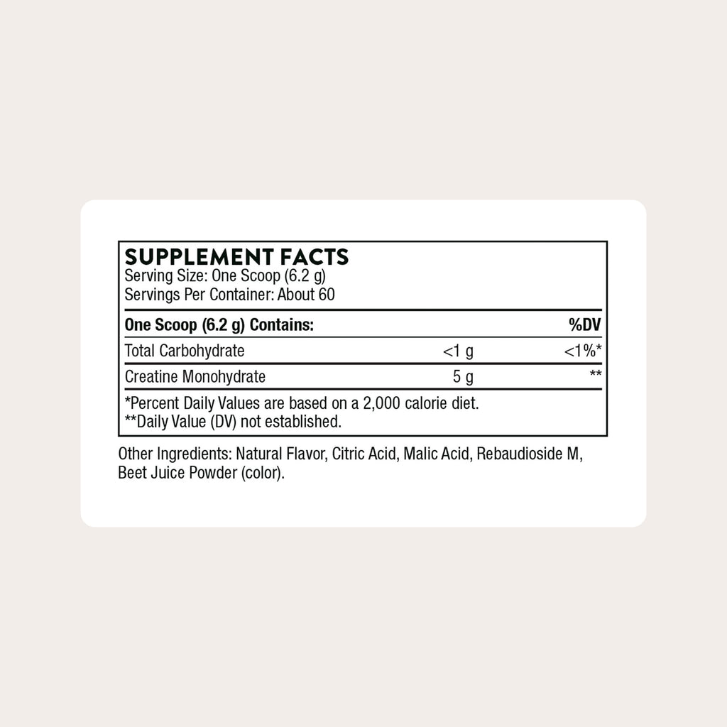 THORNE Creatine - Micronized Creatine Monohydrate Powder - Support for Muscles & Cognitive Function* - for Women & Men - Unflavored - NSF Certified for Sport - 5 g per Serving - 90 Servings