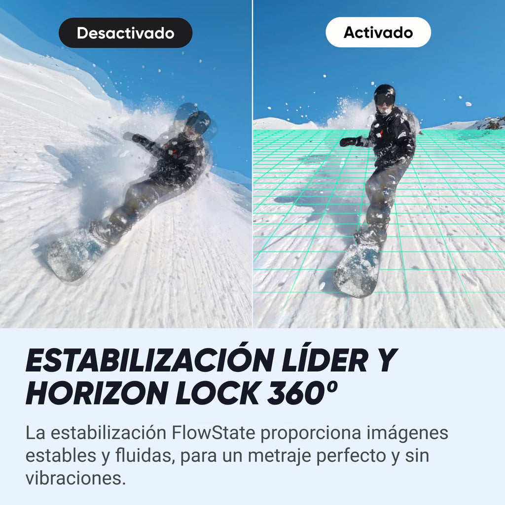 Insta360 X4 Standard Bundle - Waterproof 8K 360 Action Camera, 4K Wide-Angle Video, Invisible Selfie Stick Effect, Removable Lens Guards, 135 Min Battery Life, AI Editing, Stabilization