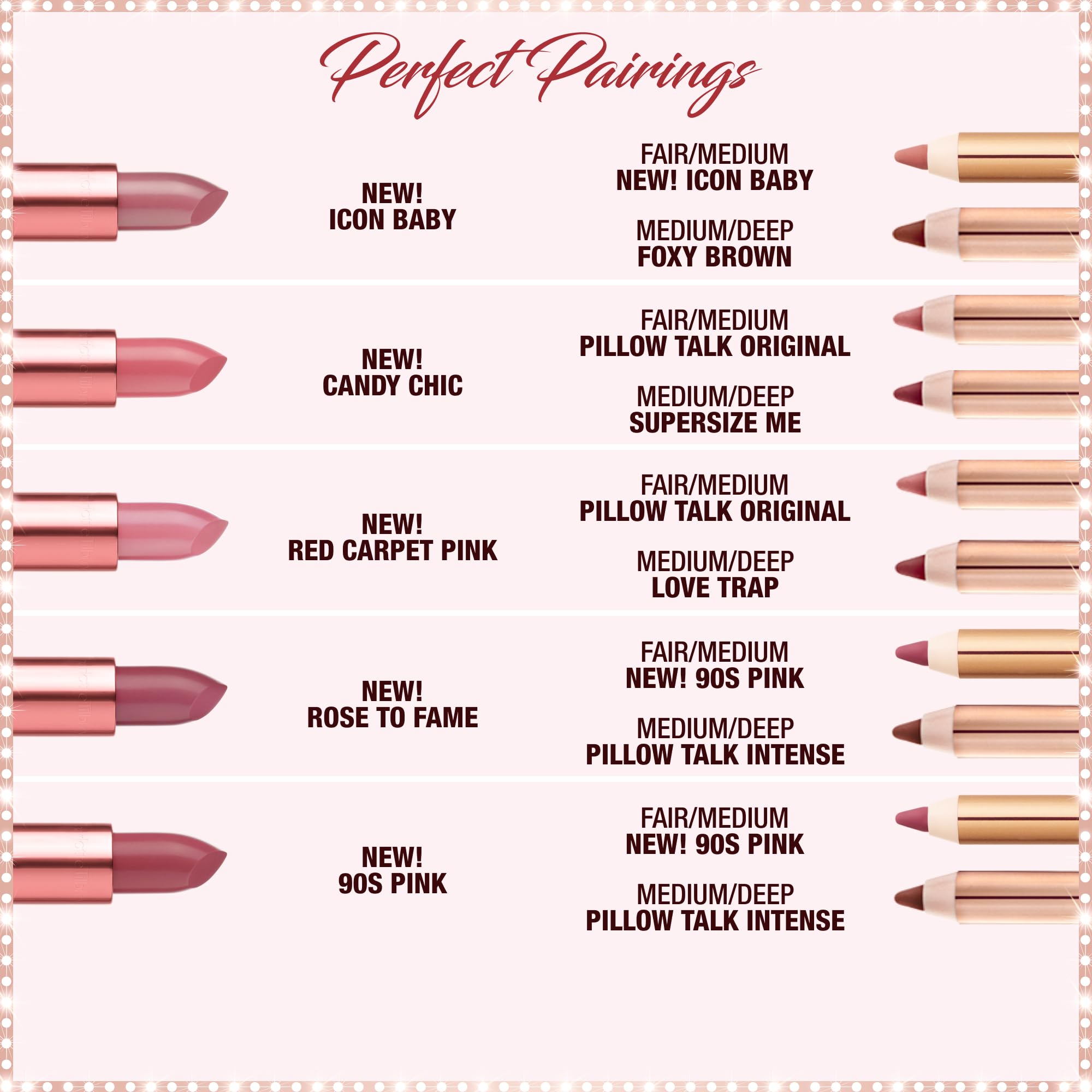 Charlotte Tilbury Lip Cheat Lip Liner Pencil - Gives Lips a Fuller-Looking, Defined Pout - Enriched with Jojoba Oil & Hyaluronic Acid - Waterproof, Smudge-Proof & Transfer-Proof