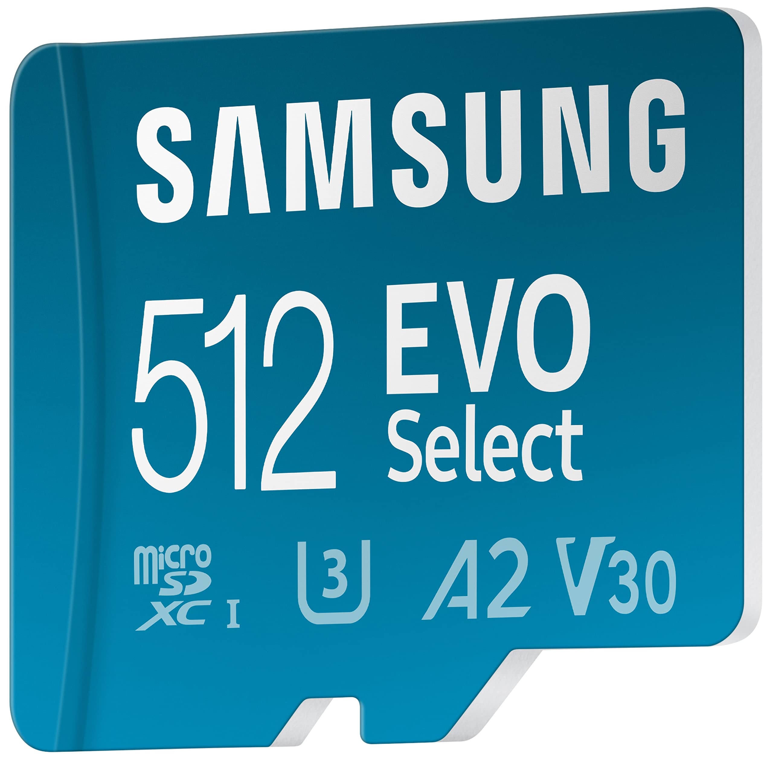 SAMSUNG EVO Select Micro SD-Memory-Card + Adapter, 128GB microSDXC 130MB/s Full HD & 4K UHD, UHS-I, U3, A2, V30, Expanded Storage for Android Smartphones, Tablets, Nintendo-Switch (MB-ME128KA/AM)