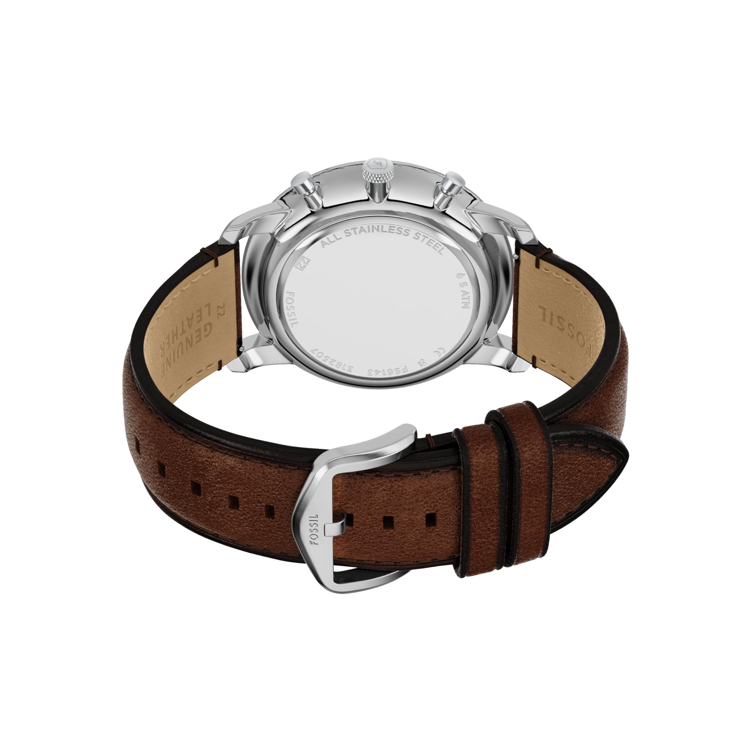 Fossil Men's Watch, Neutra Quartz Stainless Steel Chronograph Watch for Men