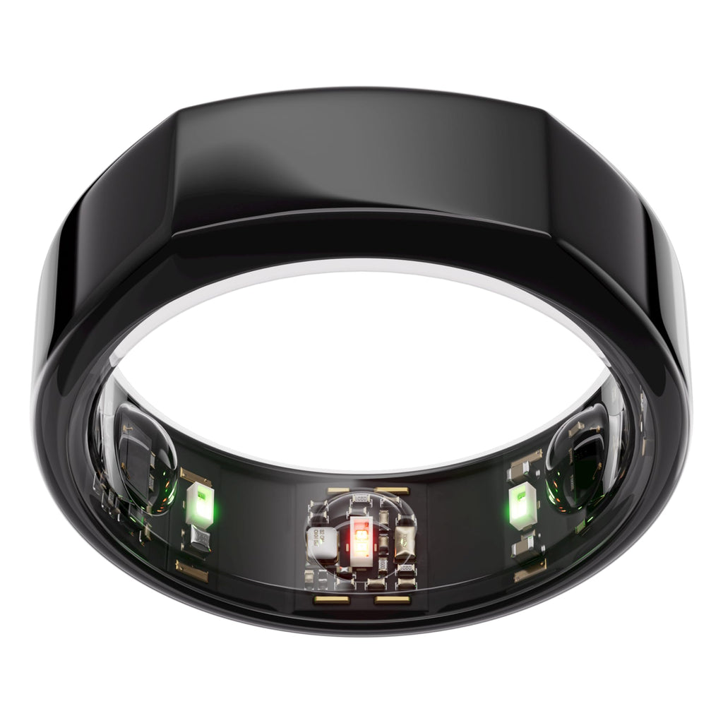 Oura Ring Gen3 Horizon - Black - Size 10 - Smart Ring - Size First with Oura Ring Gen3 Sizing Kit - Sleep Tracking Wearable - Heart Rate - Fitness Tracker - 5-7 Days Battery Life