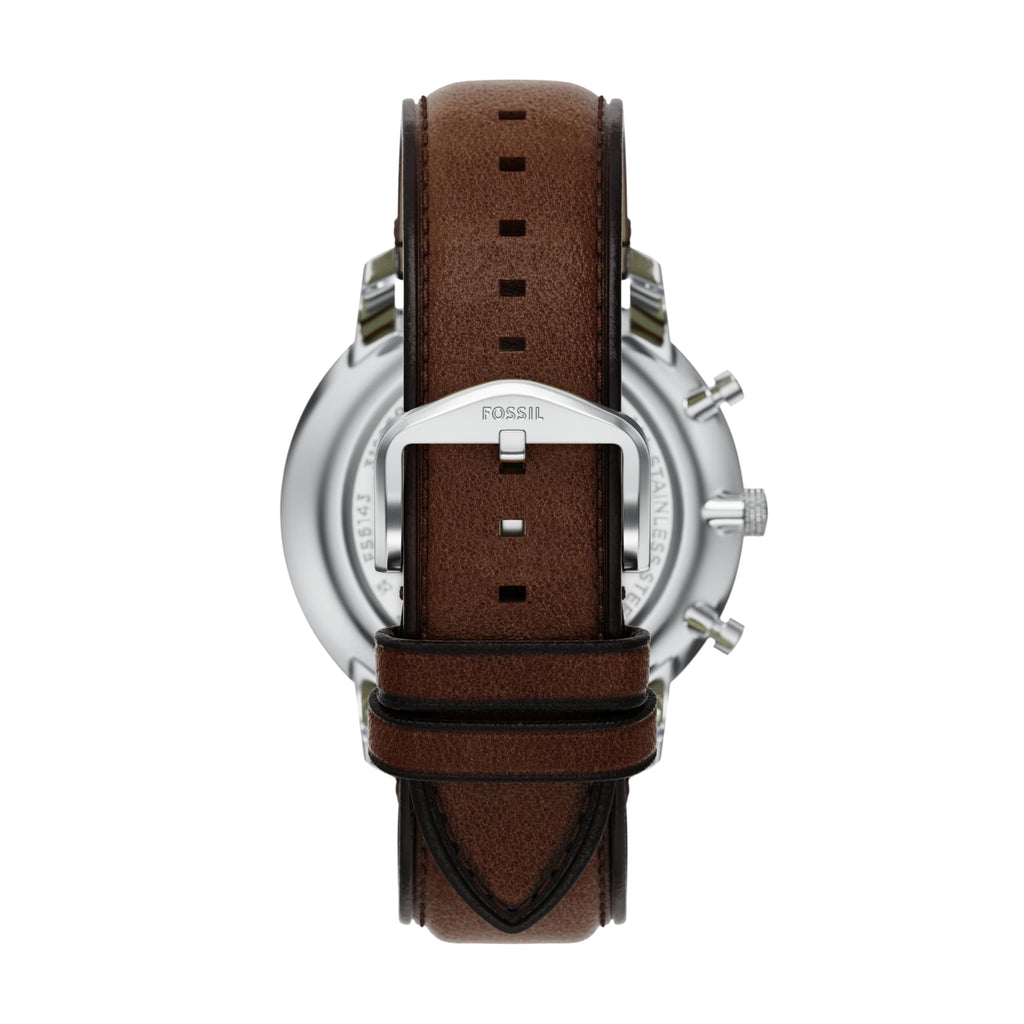 Fossil Men's Watch, Neutra Quartz Stainless Steel Chronograph Watch for Men