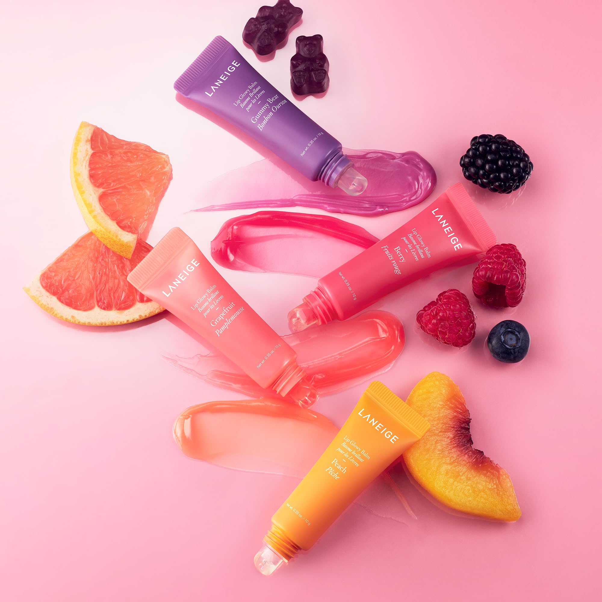 LANEIGE Lip Glowy Balm: Sheer Tinted Lip Moisturizer with Shea Butter, for Hydrating Shine & Soft Lips