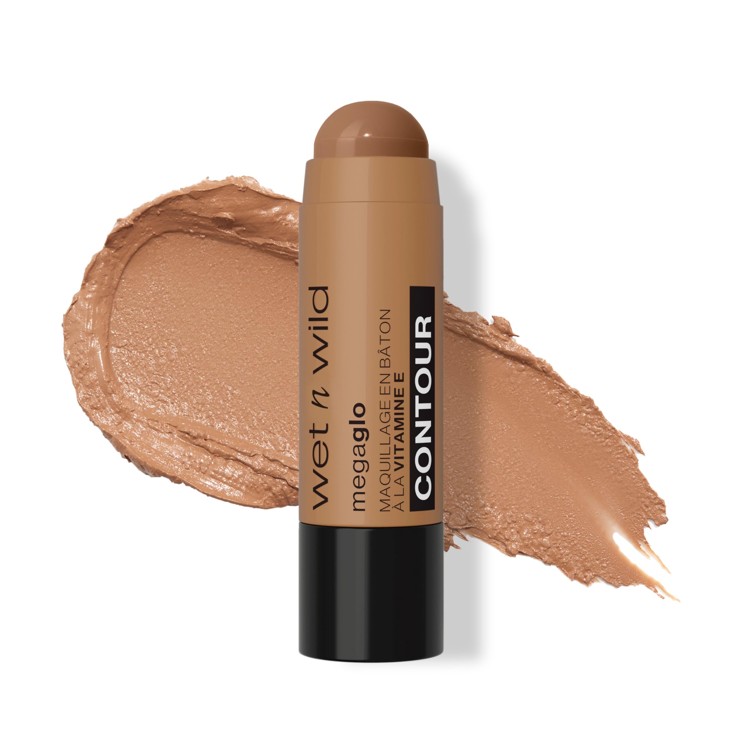 wet n wild MegaGlo Makeup Stick, Buildable Color, Versatile Use, Cruelty-Free & Vegan - When the Nude Strikes