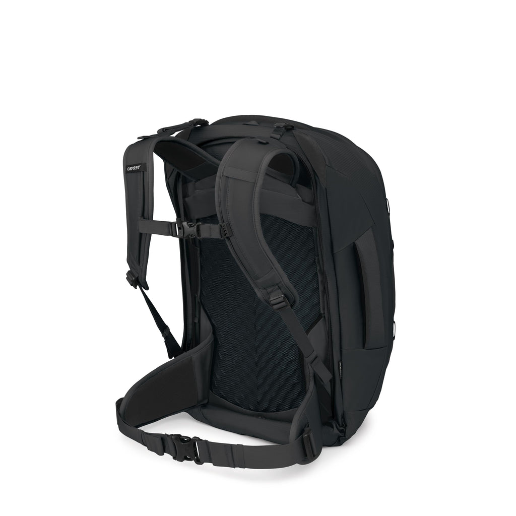 Osprey Farpoint 40L Men's Travel Backpack - Carry On Bag with Laptop Sleeve and Toiletry Pocket, Black