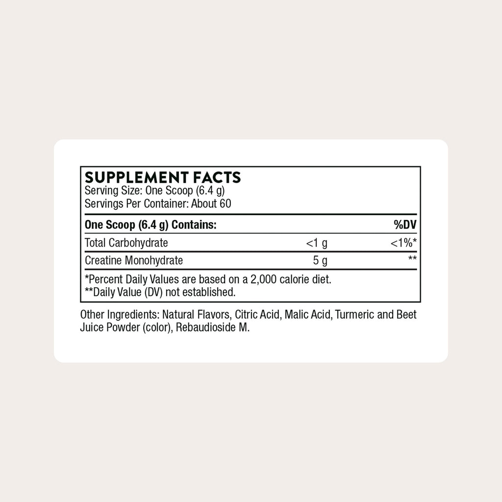 THORNE Creatine - Micronized Creatine Monohydrate Powder - Support for Muscles & Cognitive Function* - for Women & Men - Unflavored - NSF Certified for Sport - 5 g per Serving - 90 Servings