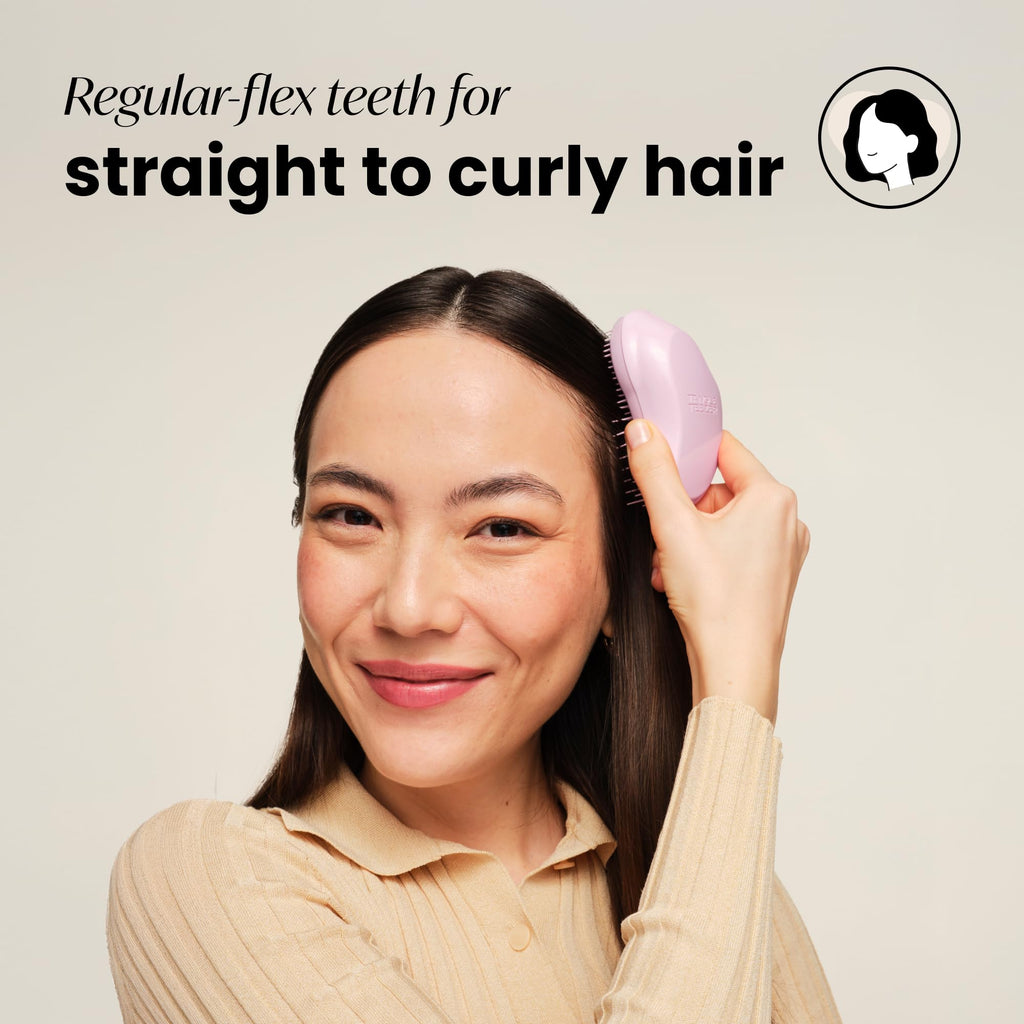 Tangle Teezer Original Detangler Brush, Dry & Wet Hairbrush for All Hair Types, Pink Fizz