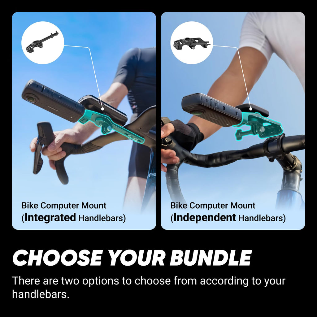 Insta360 X4 Standard Bundle - Waterproof 8K 360 Action Camera, 4K Wide-Angle Video, Invisible Selfie Stick Effect, Removable Lens Guards, 135 Min Battery Life, AI Editing, Stabilization
