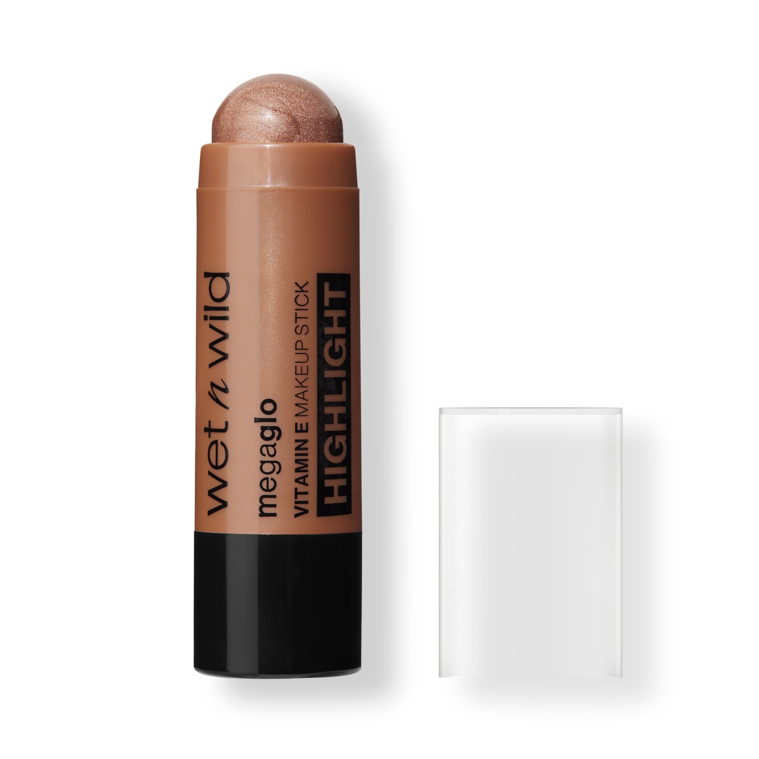 wet n wild MegaGlo Makeup Stick, Buildable Color, Versatile Use, Cruelty-Free & Vegan - When the Nude Strikes