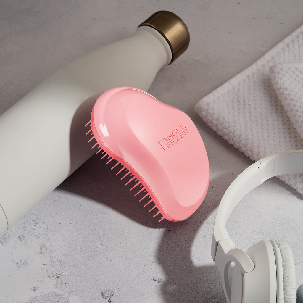 Tangle Teezer Original Detangler Brush, Dry & Wet Hairbrush for All Hair Types, Pink Fizz