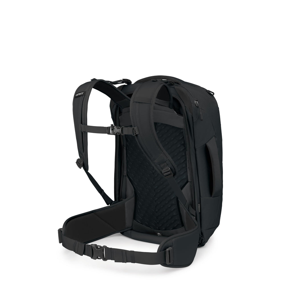 Osprey Farpoint 40L Men's Travel Backpack - Carry On Bag with Laptop Sleeve and Toiletry Pocket, Black