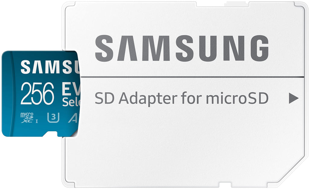 SAMSUNG EVO Select Micro SD-Memory-Card + Adapter, 128GB microSDXC 130MB/s Full HD & 4K UHD, UHS-I, U3, A2, V30, Expanded Storage for Android Smartphones, Tablets, Nintendo-Switch (MB-ME128KA/AM)