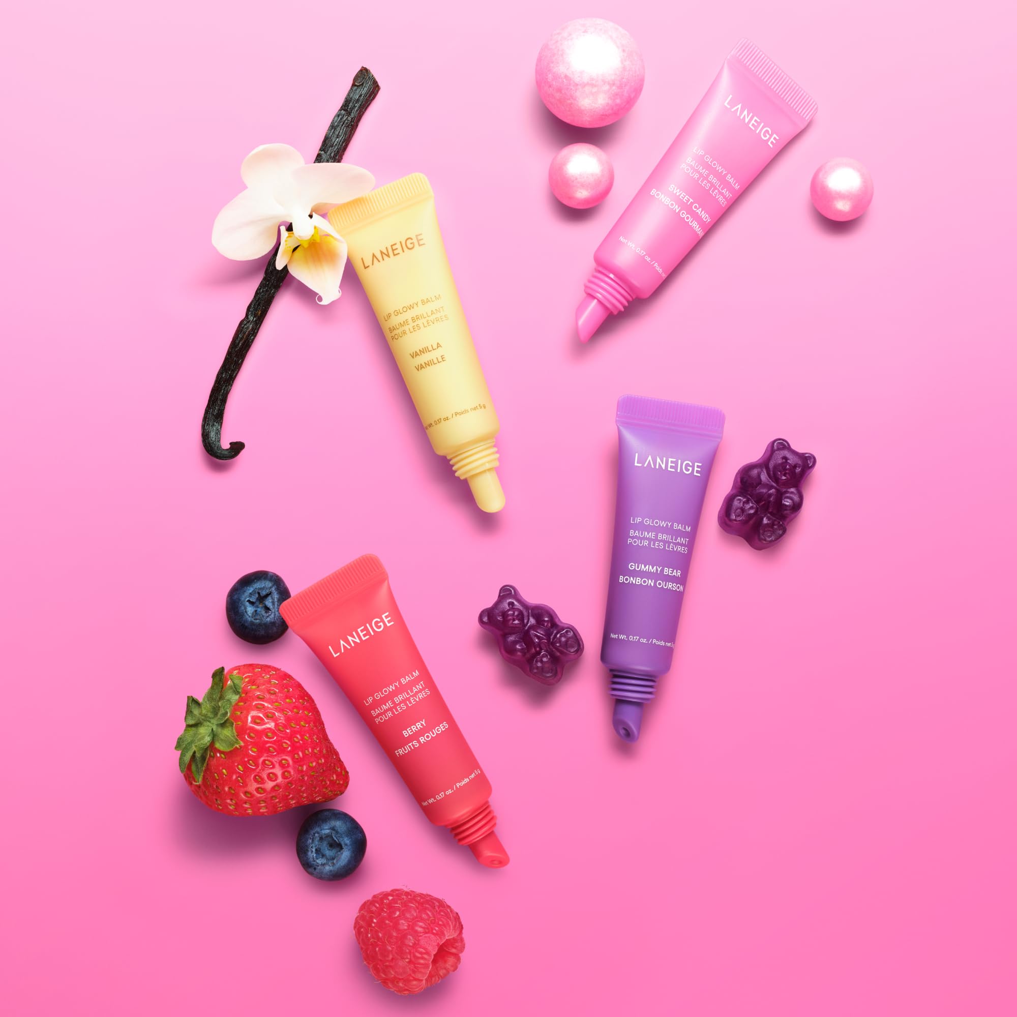 LANEIGE Lip Glowy Balm: Sheer Tinted Lip Moisturizer with Shea Butter, for Hydrating Shine & Soft Lips