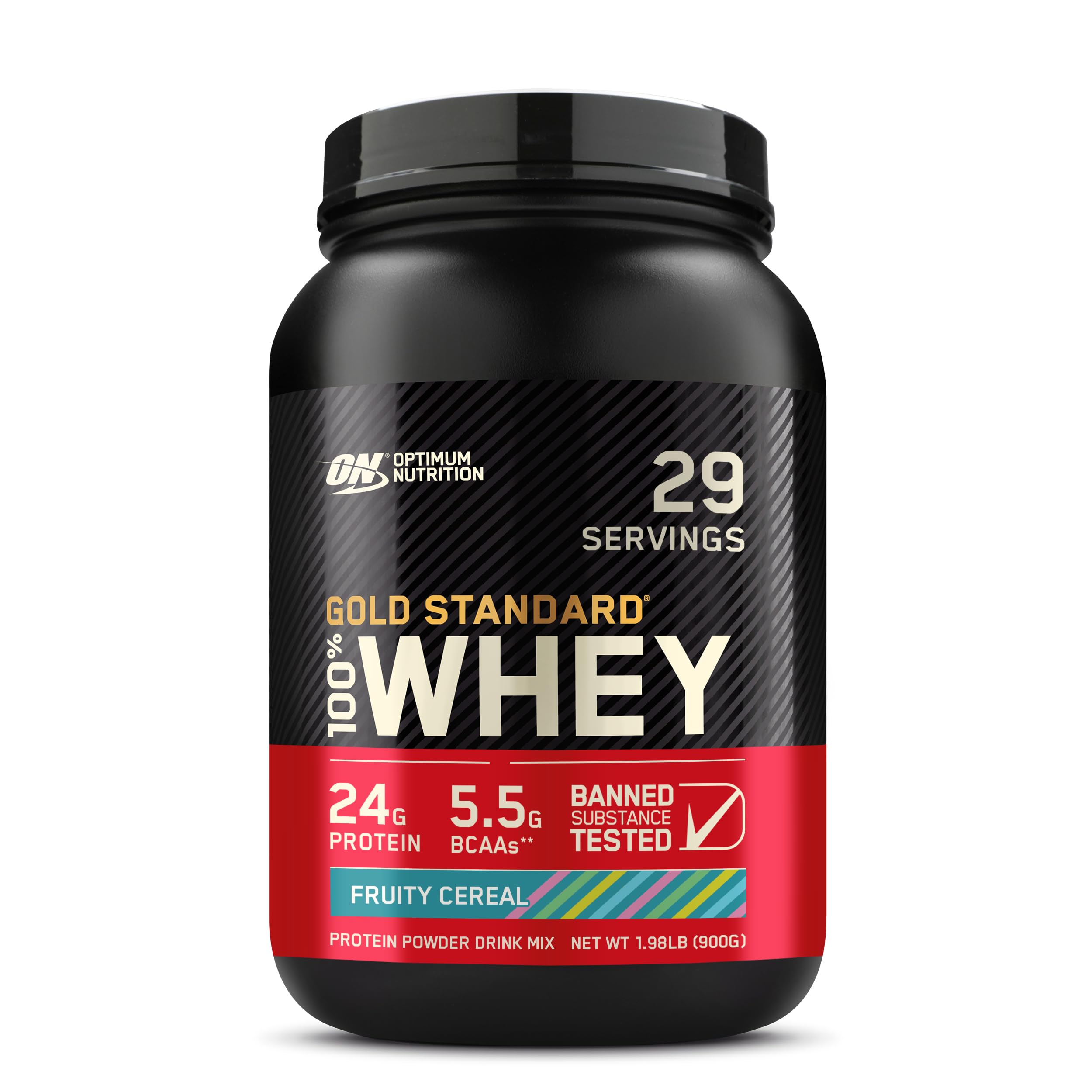 Optimum Nutrition Gold Standard 100% Whey Protein Powder, Double Rich Chocolate, 5 Pound (Packaging May Vary)