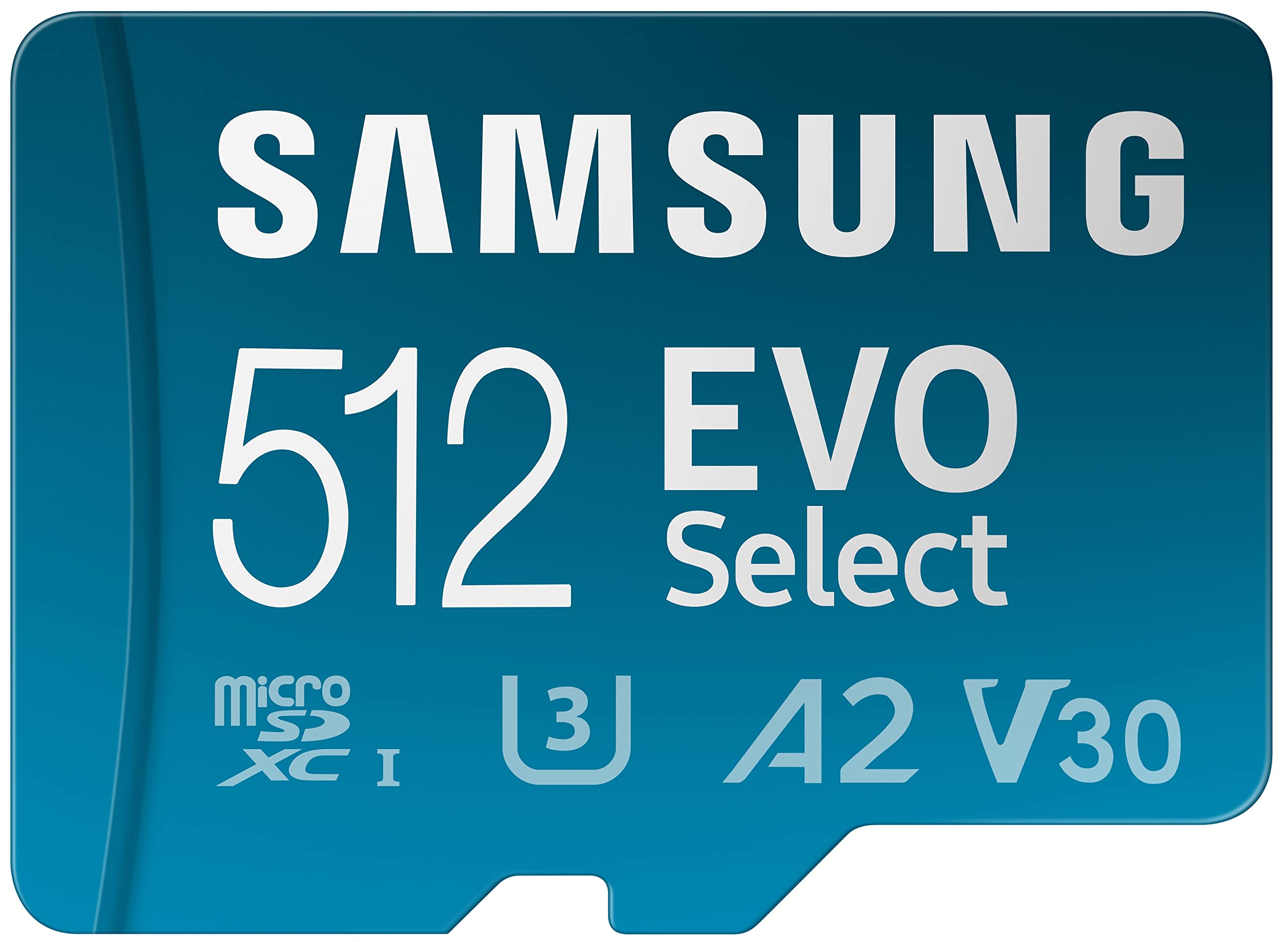 SAMSUNG EVO Select Micro SD-Memory-Card + Adapter, 128GB microSDXC 130MB/s Full HD & 4K UHD, UHS-I, U3, A2, V30, Expanded Storage for Android Smartphones, Tablets, Nintendo-Switch (MB-ME128KA/AM)