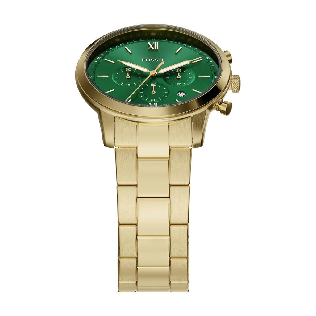 Fossil Men's Watch, Neutra Quartz Stainless Steel Chronograph Watch for Men