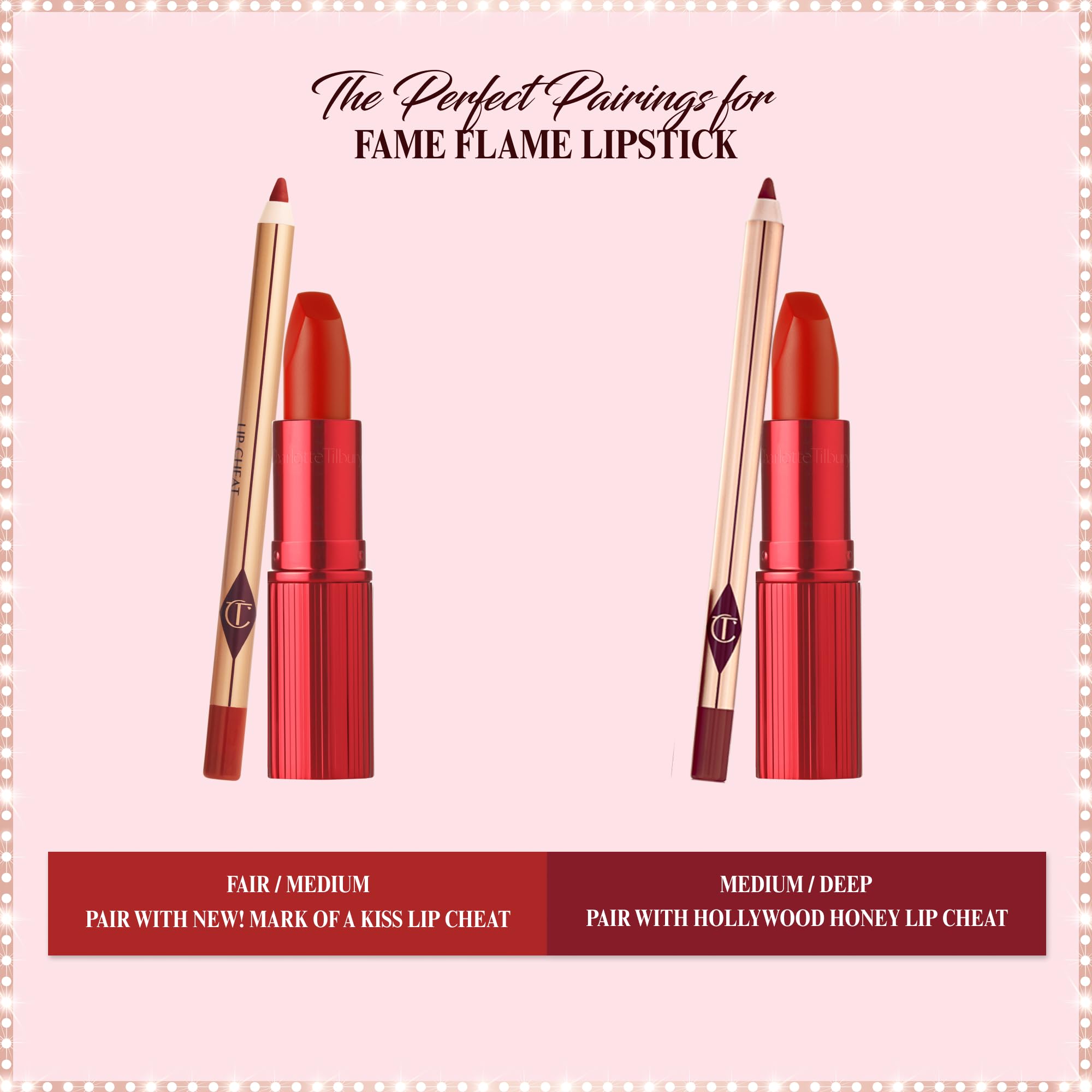 Charlotte Tilbury Lip Cheat Lip Liner Pencil - Gives Lips a Fuller-Looking, Defined Pout - Enriched with Jojoba Oil & Hyaluronic Acid - Waterproof, Smudge-Proof & Transfer-Proof