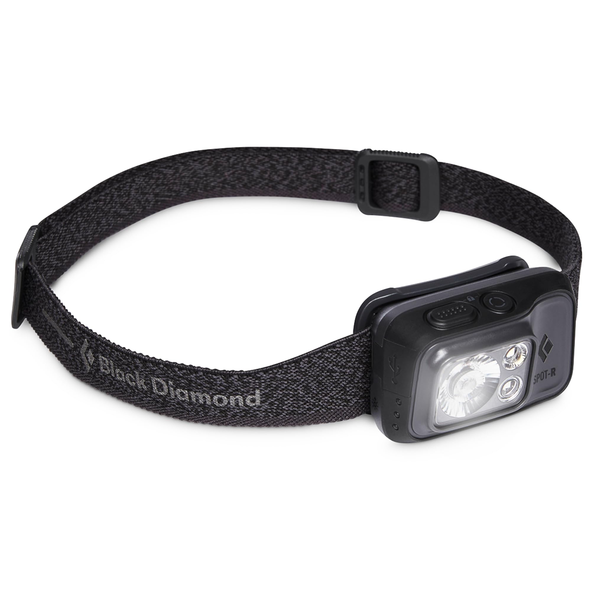 BLACK DIAMOND Spot 400 Headlamp | 400 Lumens Brightness, Dimmable | Waterproof & Durable | 3X AAA Battery Operated (Included) | Graphite