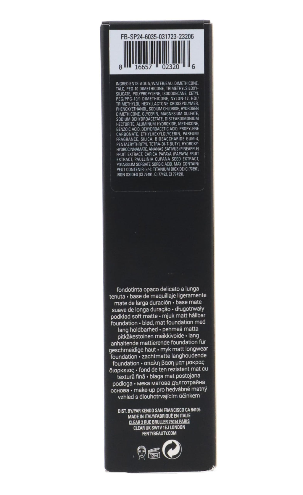 FENTY BEAUTY Pro Filt'r Soft Matte Longwear Foundation -150