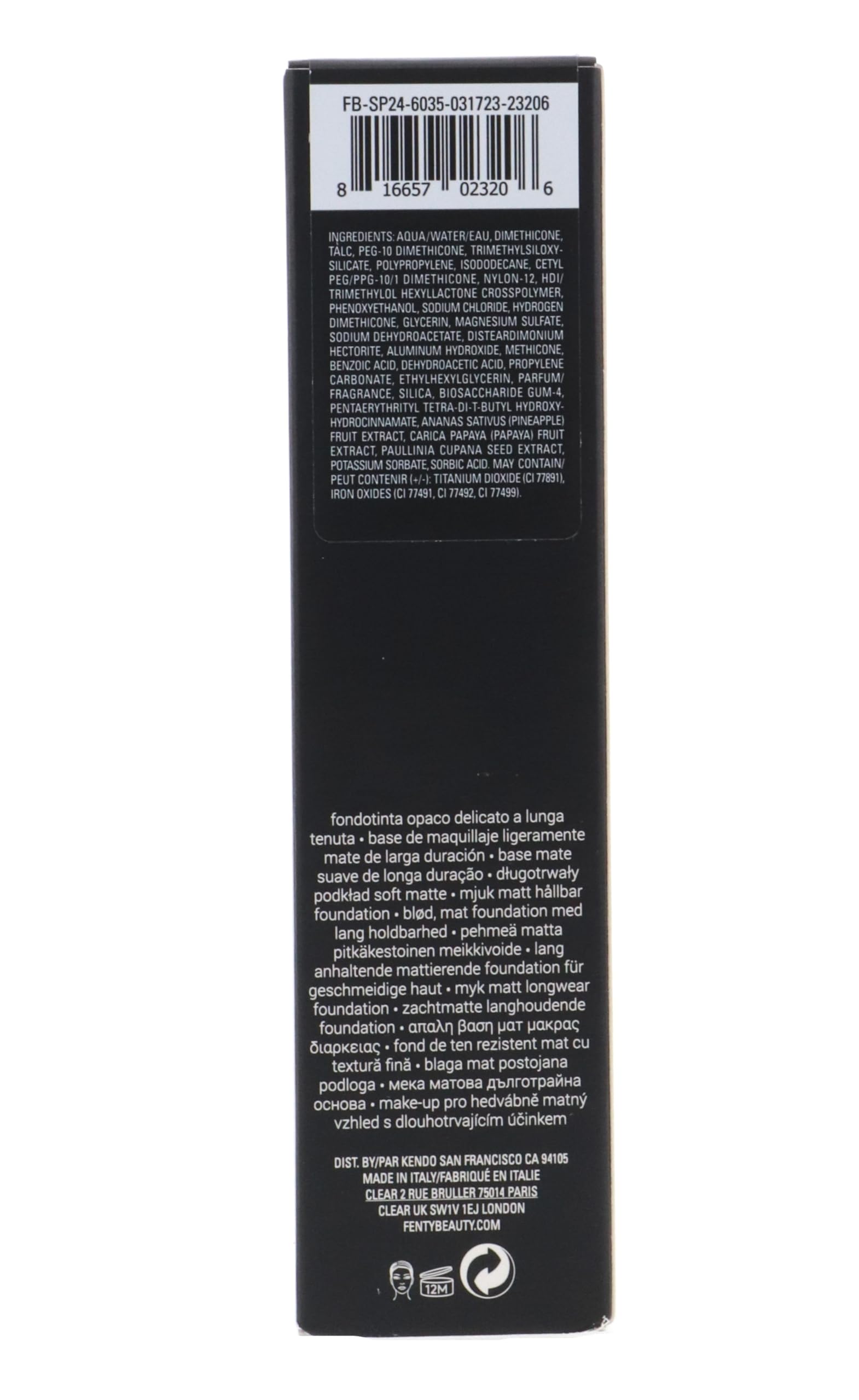 FENTY BEAUTY Pro Filt'r Soft Matte Longwear Foundation -150