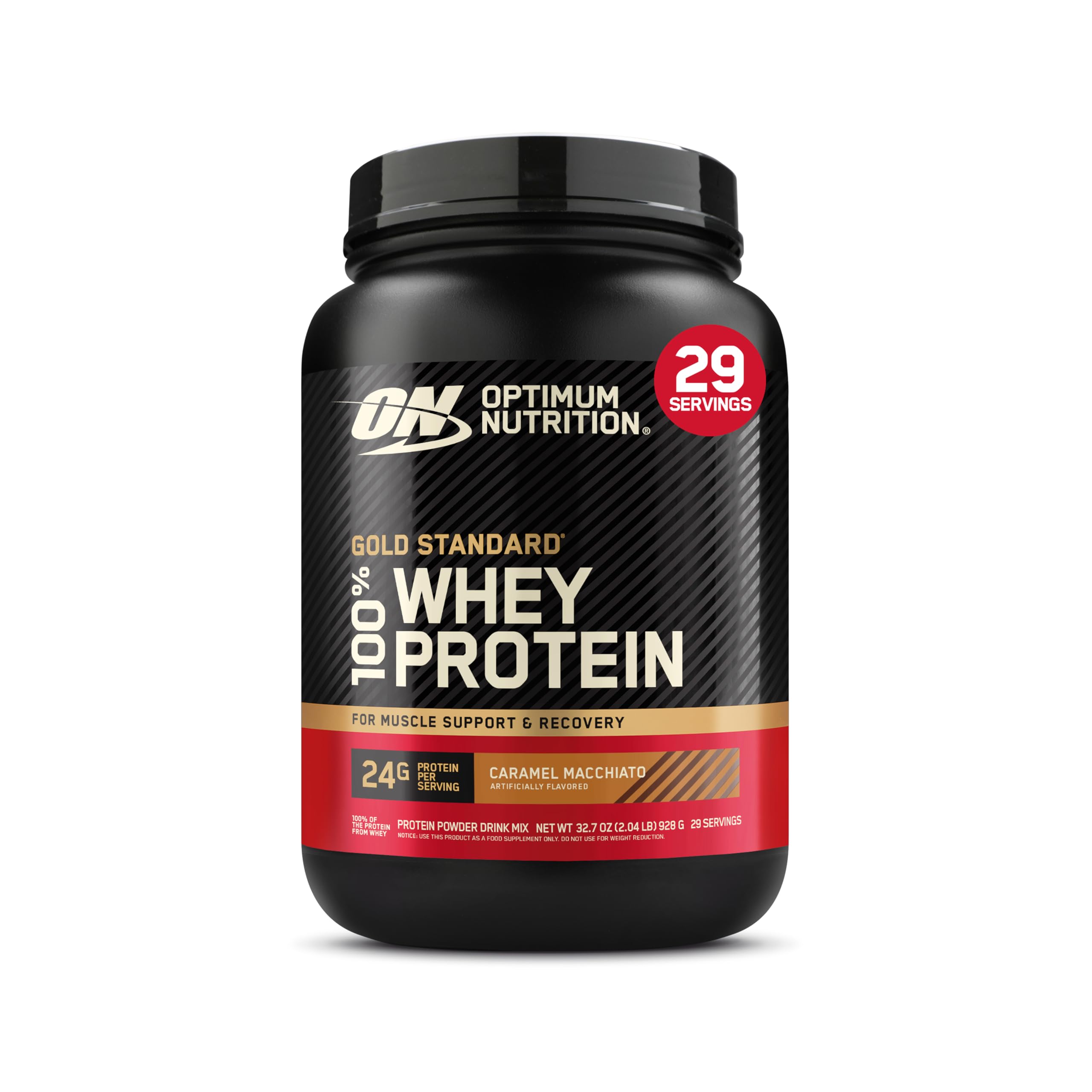 Optimum Nutrition Gold Standard 100% Whey Protein Powder, Double Rich Chocolate, 5 Pound (Packaging May Vary)