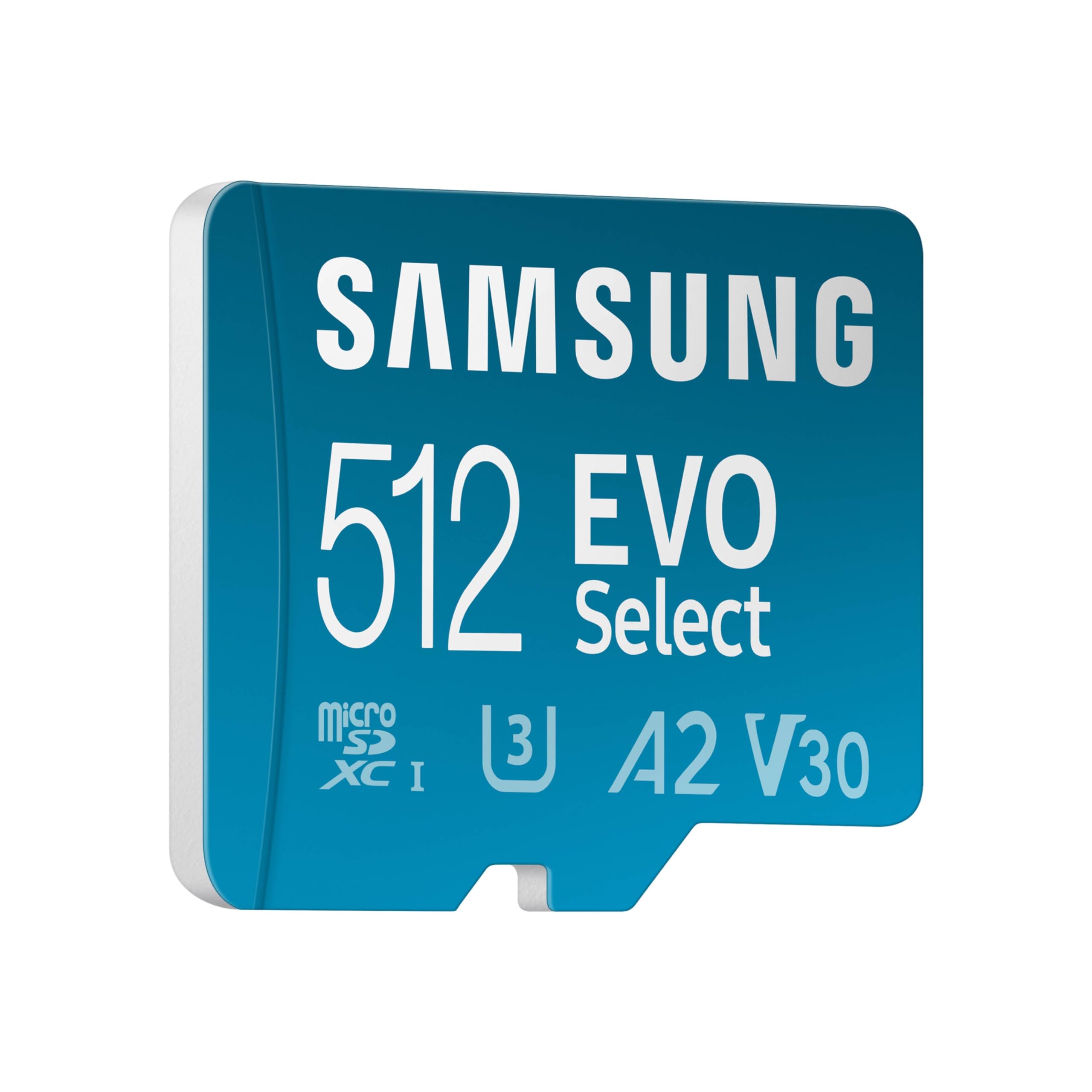 SAMSUNG EVO Select Micro SD-Memory-Card + Adapter, 128GB microSDXC 130MB/s Full HD & 4K UHD, UHS-I, U3, A2, V30, Expanded Storage for Android Smartphones, Tablets, Nintendo-Switch (MB-ME128KA/AM)