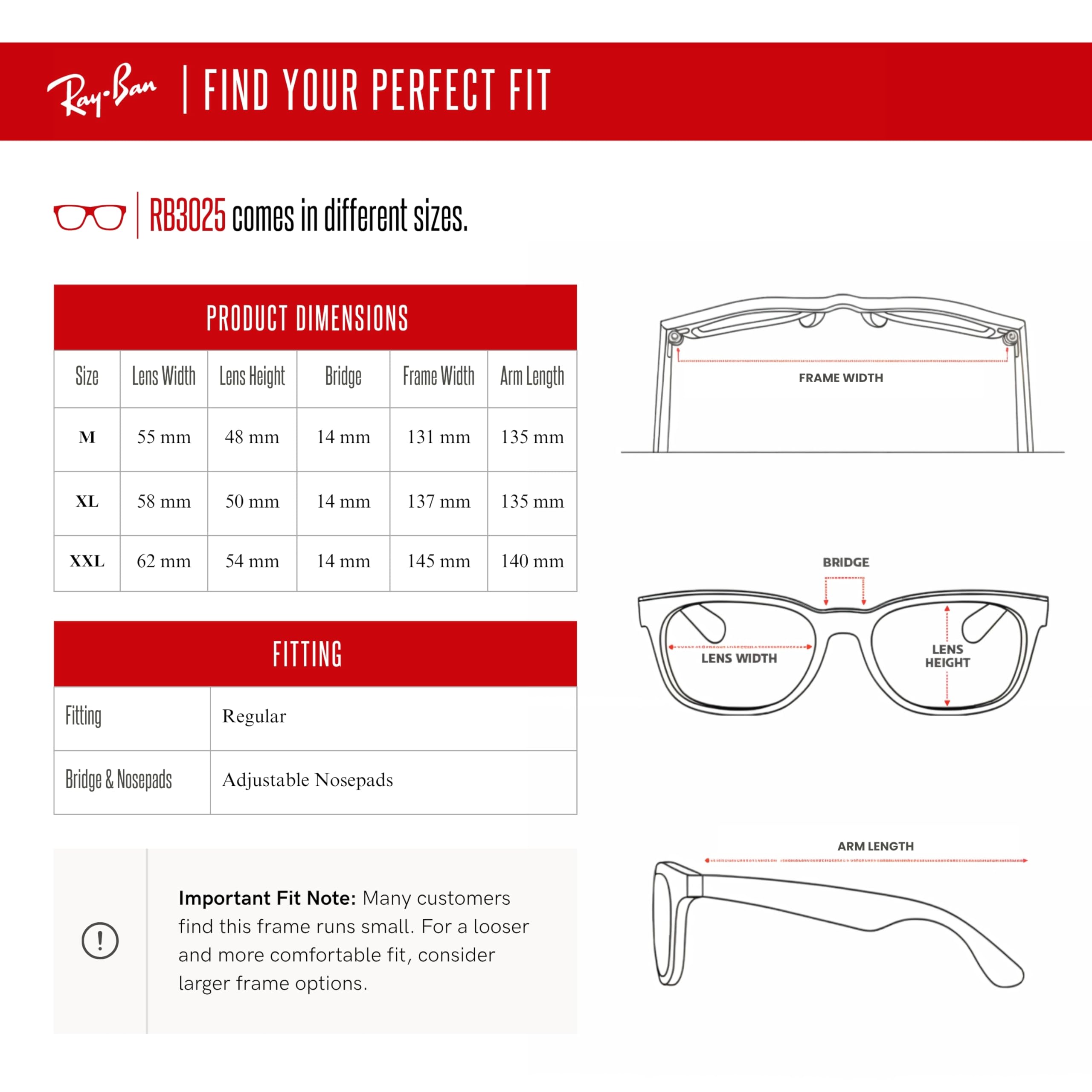 Ray-Ban RB3025 Metal Aviator Sunglasses For Men For Women +BUNDLE with ACCESSORY EYEWEAR KIT
