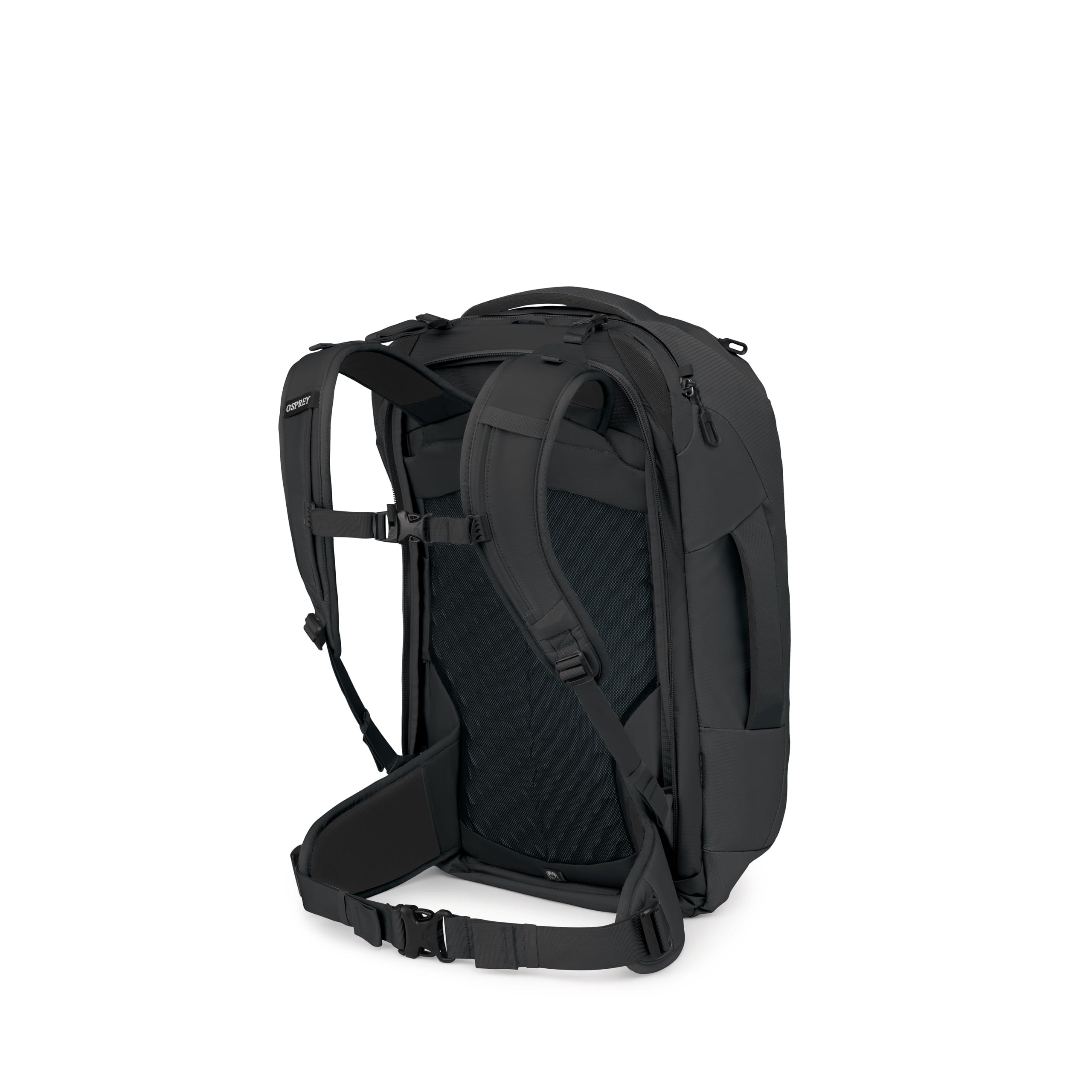 Osprey Farpoint 40L Men's Travel Backpack - Carry On Bag with Laptop Sleeve and Toiletry Pocket, Black