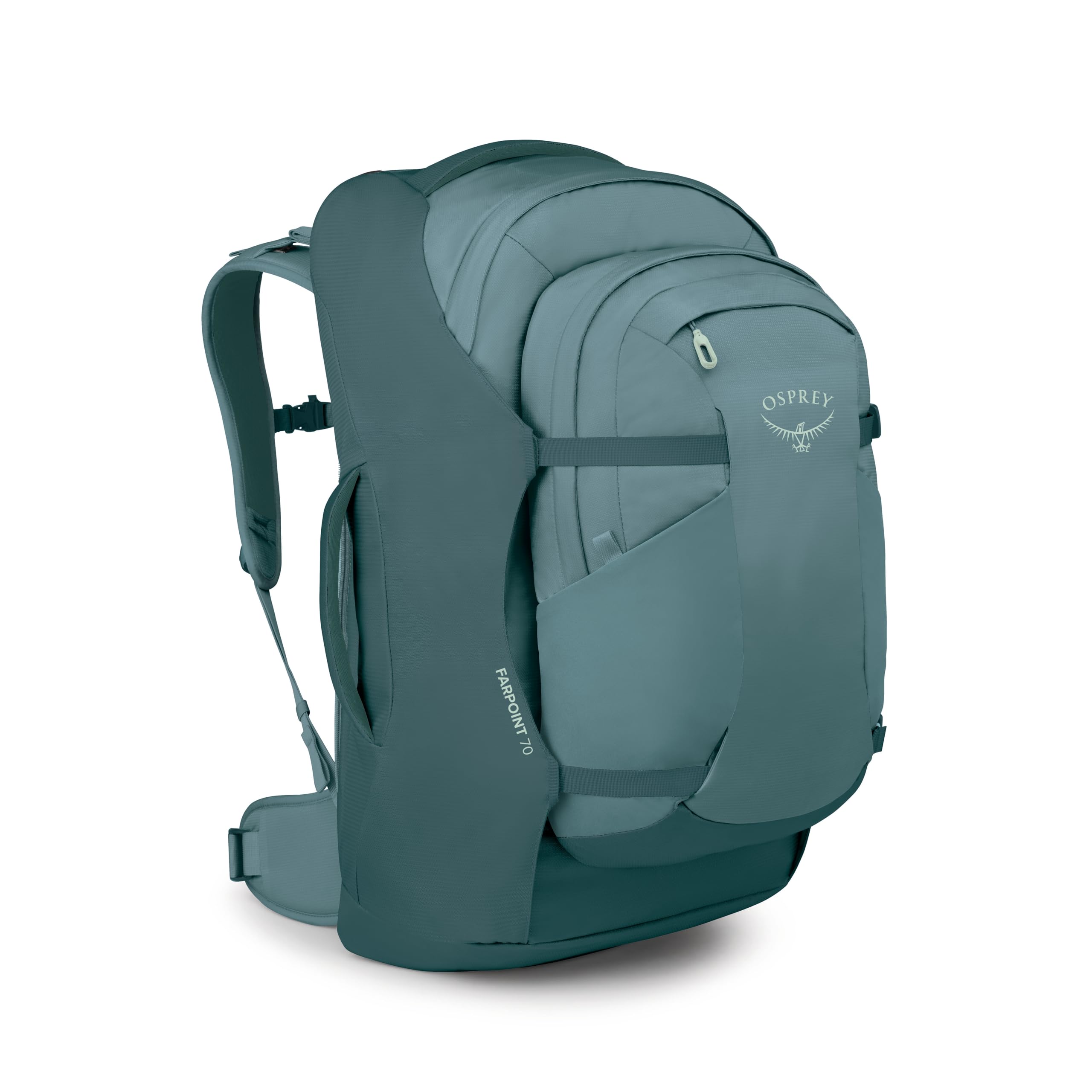 Osprey Farpoint 40L Men's Travel Backpack - Carry On Bag with Laptop Sleeve and Toiletry Pocket, Black