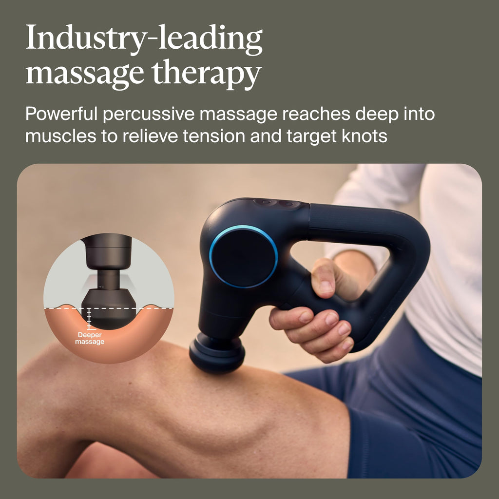 TheraGun Therabody Prime (5th Generation) - Deep Tissue Percussion Therapy Massage Gun - Bluetooth Enabled, Personal Massager for Pain Relief in Neck, Back, Leg, Shoulder and Body (Black)