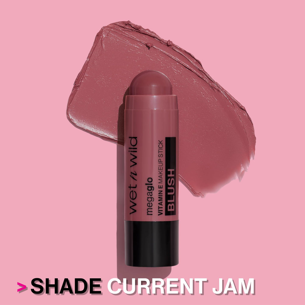 wet n wild MegaGlo Makeup Stick, Buildable Color, Versatile Use, Cruelty-Free & Vegan - When the Nude Strikes