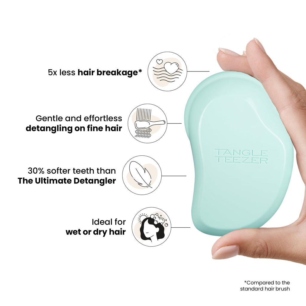 Tangle Teezer Original Detangler Brush, Dry & Wet Hairbrush for All Hair Types, Pink Fizz