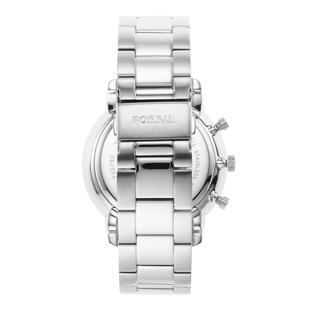 Fossil Men's Watch, Neutra Quartz Stainless Steel Chronograph Watch for Men