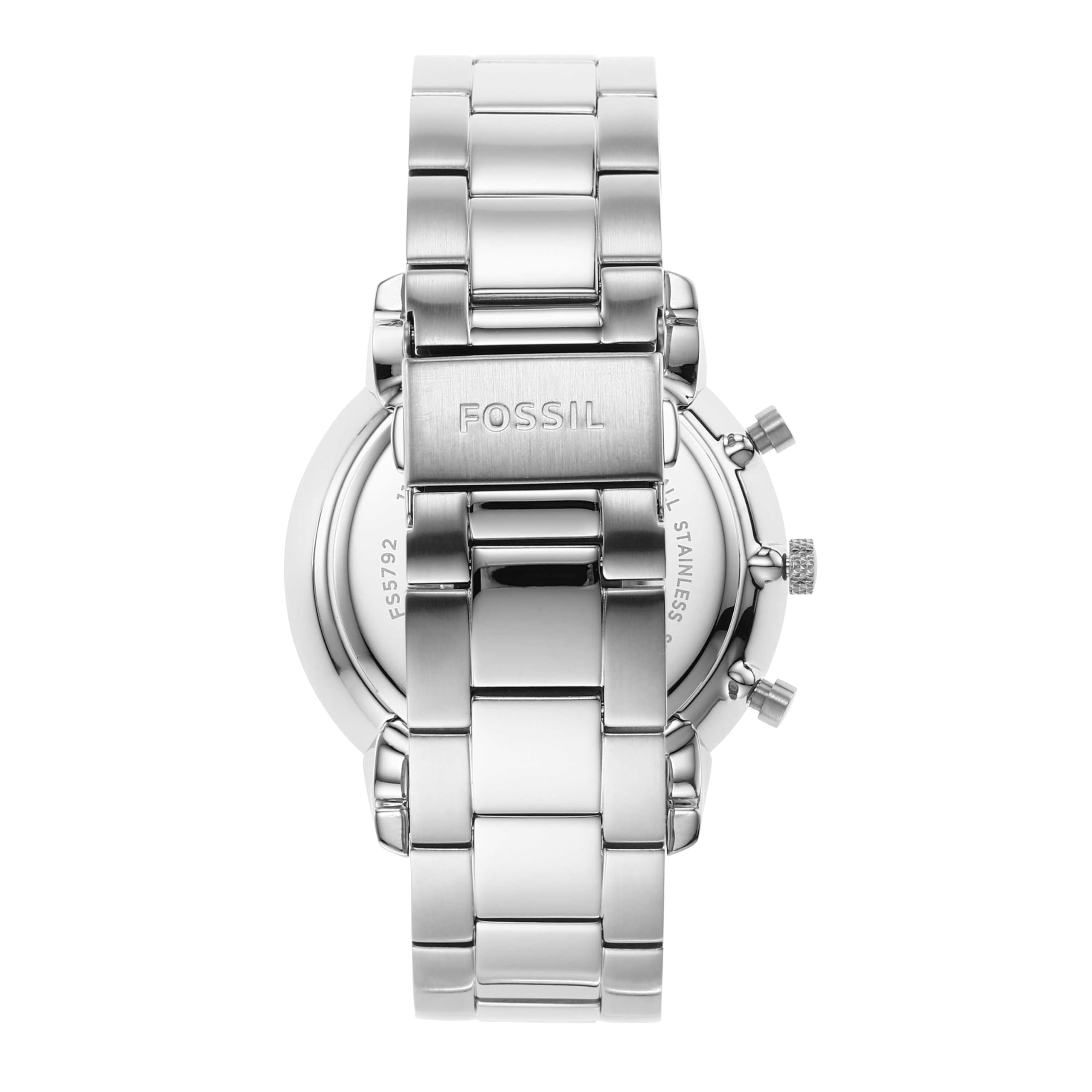 Fossil Men's Watch, Neutra Quartz Stainless Steel Chronograph Watch for Men