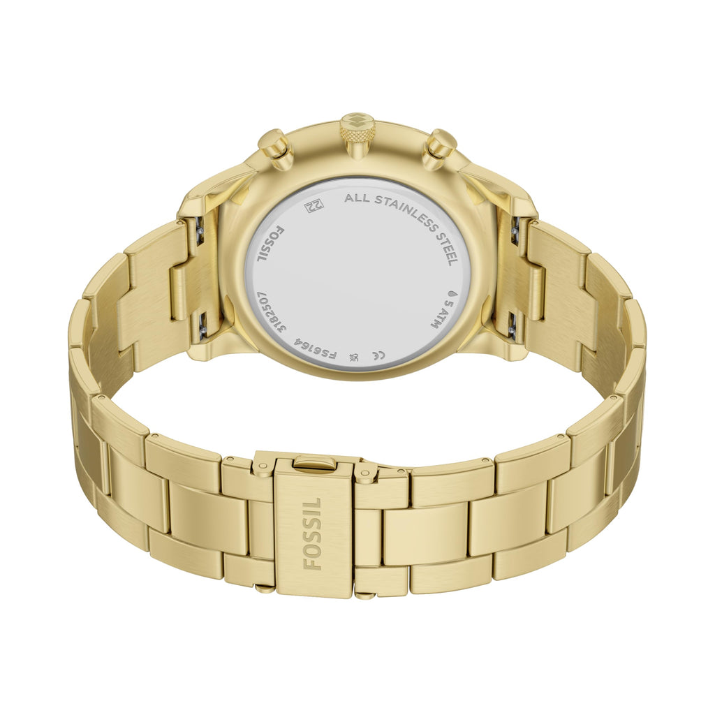 Fossil Men's Watch, Neutra Quartz Stainless Steel Chronograph Watch for Men
