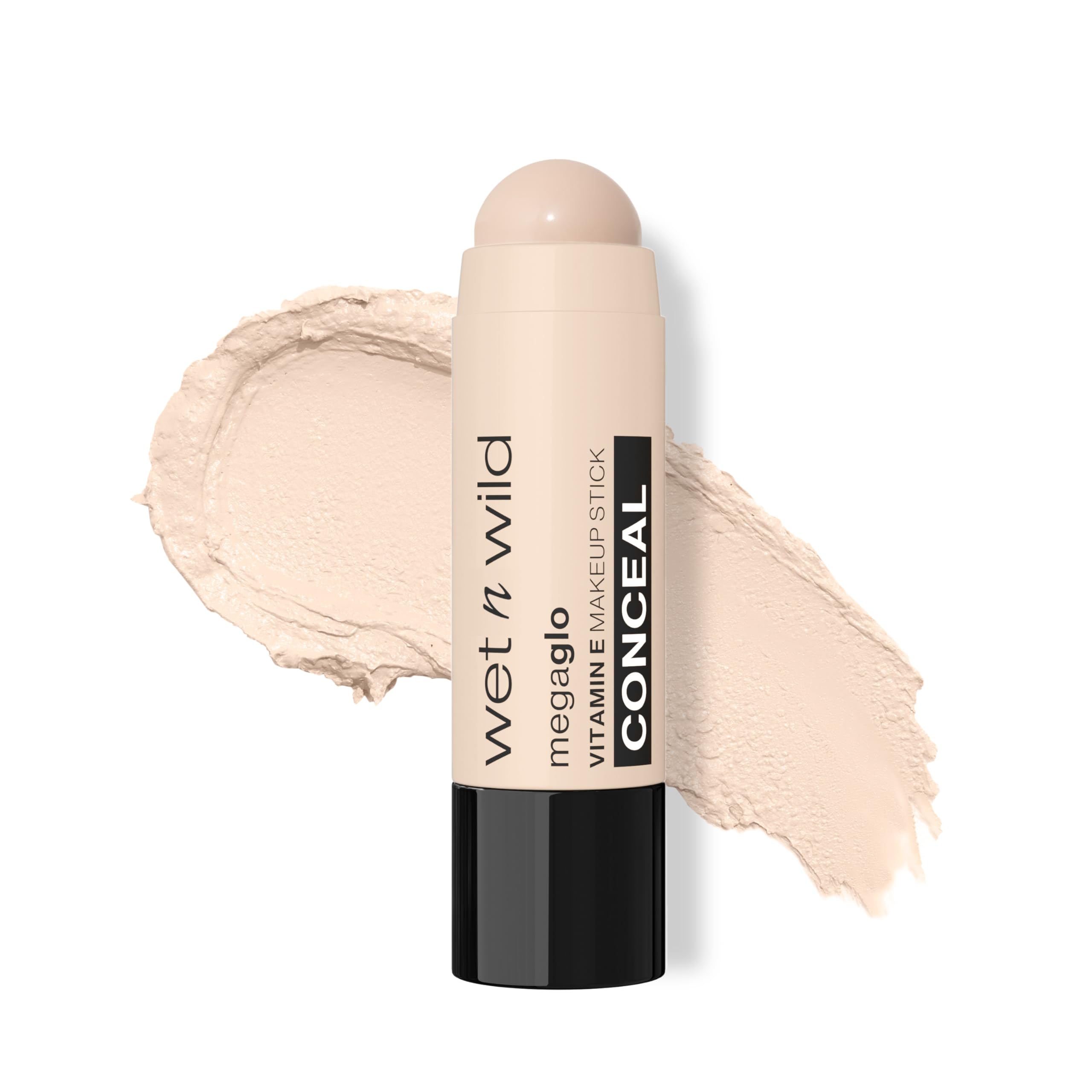 wet n wild MegaGlo Makeup Stick, Buildable Color, Versatile Use, Cruelty-Free & Vegan - When the Nude Strikes