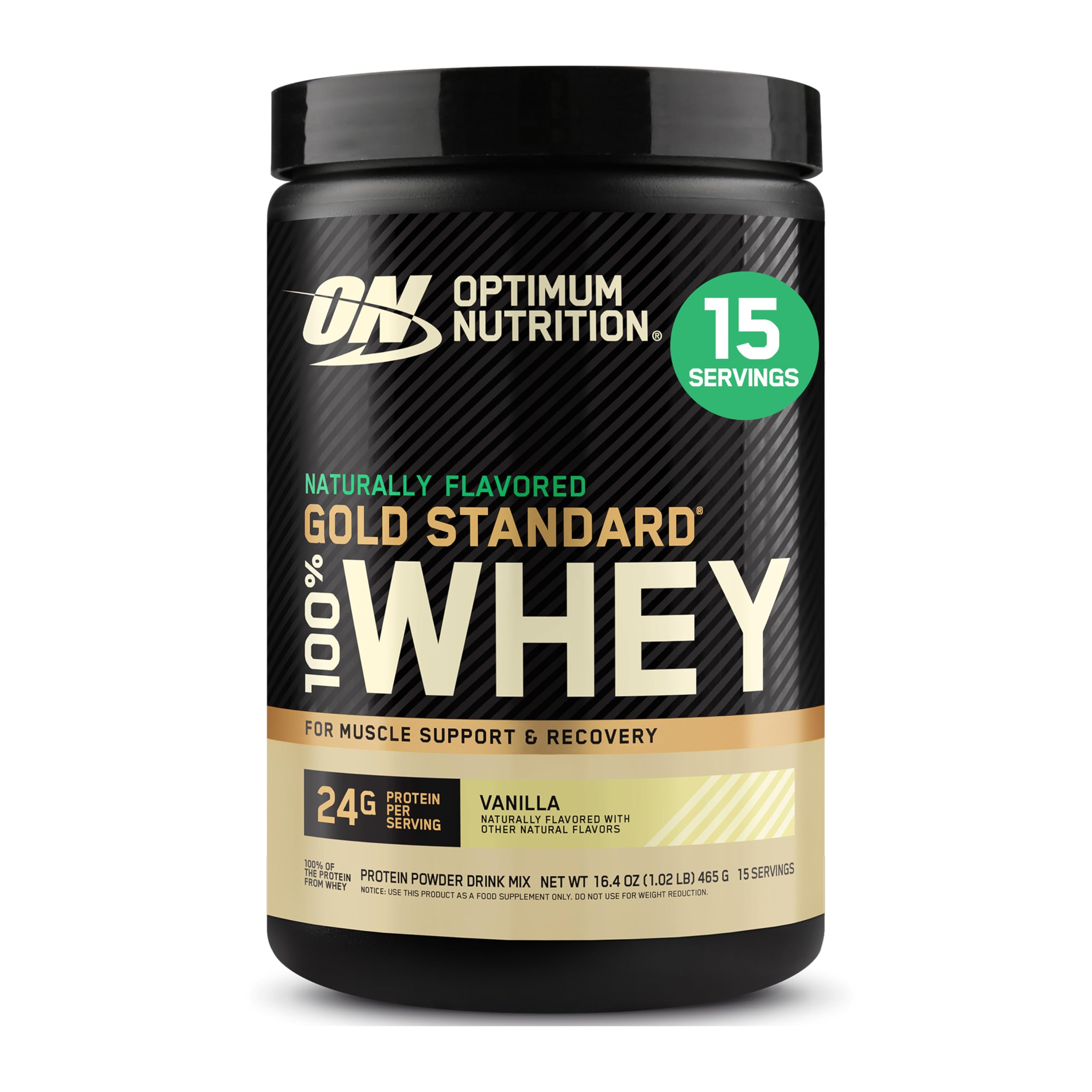Optimum Nutrition Gold Standard 100% Whey Protein Powder, Double Rich Chocolate, 5 Pound (Packaging May Vary)