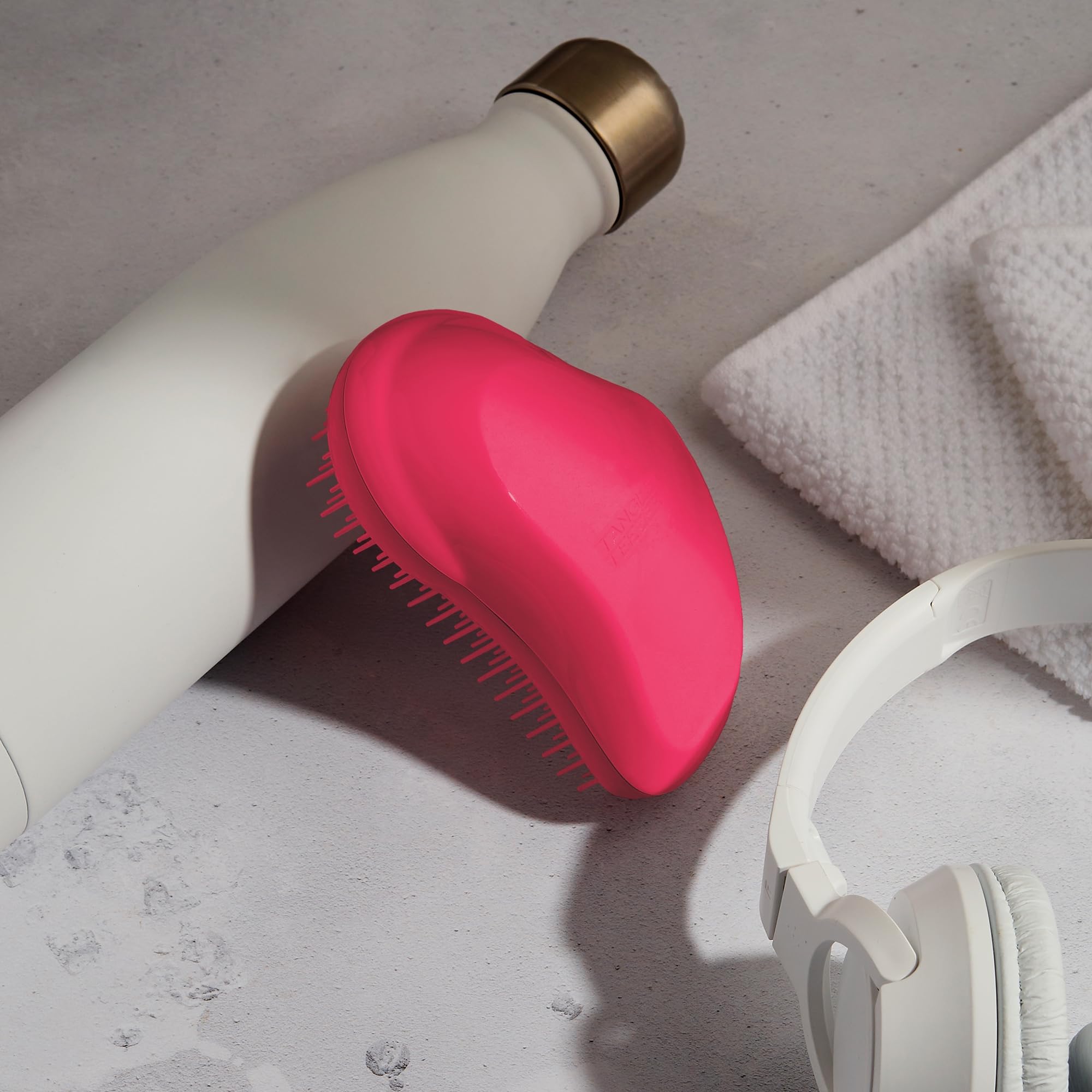 Tangle Teezer Original Detangler Brush, Dry & Wet Hairbrush for All Hair Types, Pink Fizz