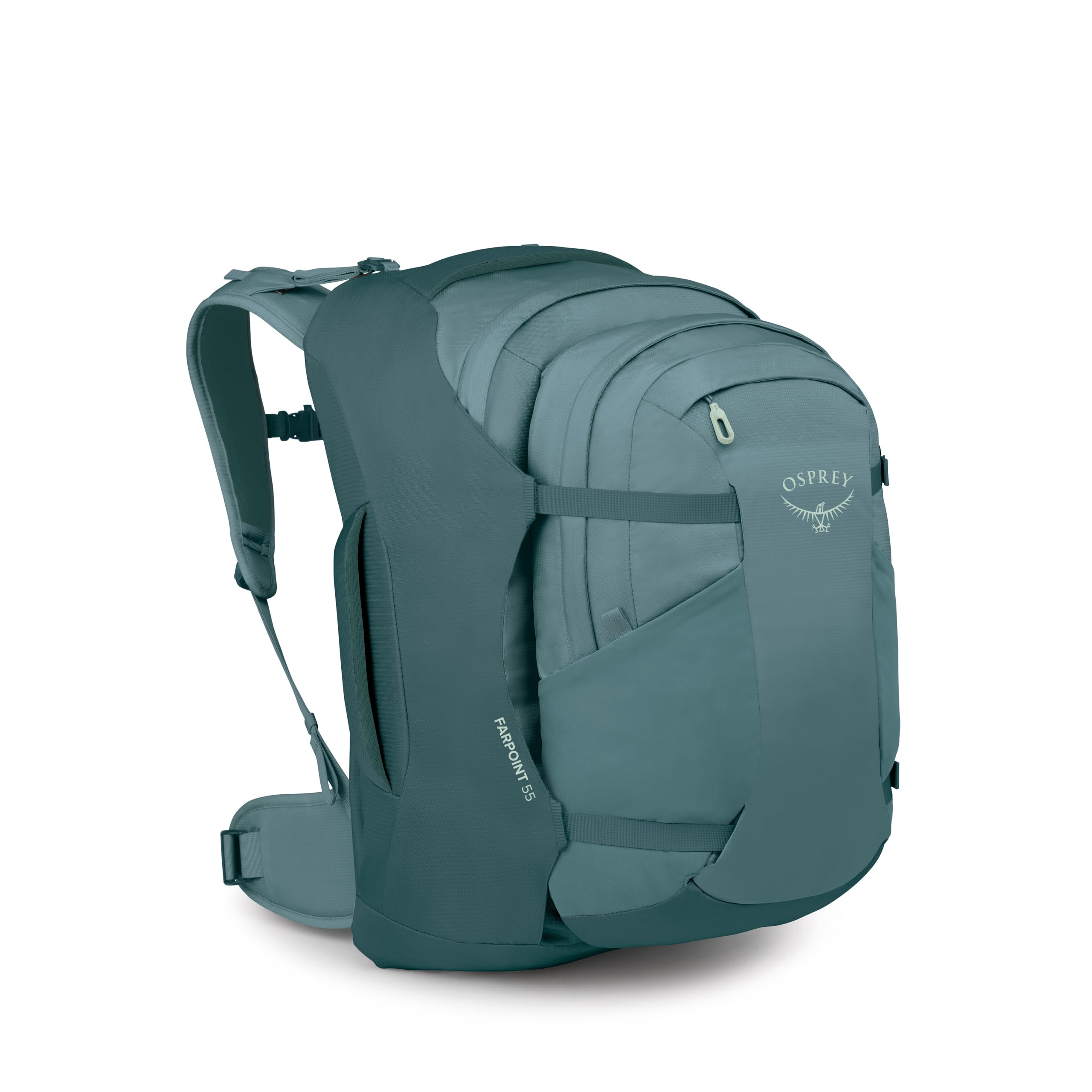 Osprey Farpoint 40L Men's Travel Backpack - Carry On Bag with Laptop Sleeve and Toiletry Pocket, Black